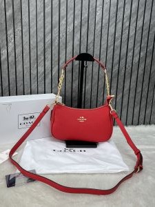 Coach_Teri_Red_Shoulder_Bag_With_OriginalBox_DustCover