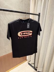 SALE GSTAR RAW BLACK ROUND NECK TSHIRT