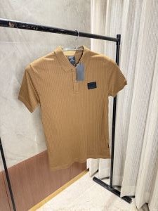 SALE ARMAN I EXCHANGE BROWN POLO TSHIRT