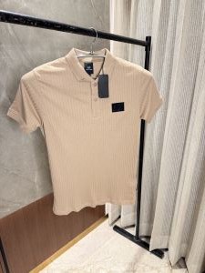 SALE ARMAN I EXCHANGE BEIGE POLO TSHIRT