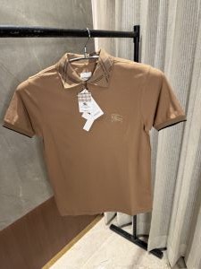 Sale BURBERR Y BROWN POLO TSHIRT
