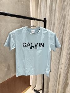SALE CALVIN KLEI N SEABLUE ROUND NECK TSHIRT