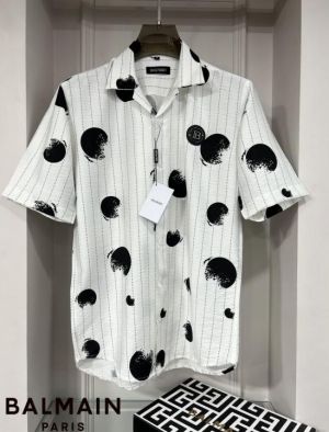 Balmai_n Turkey Imported Premium Linen Cotton Printed Half Shirt With OG Box And Bag