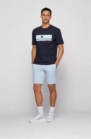 Sale Hugo_Boss Navy Blue Super Premium Printed Cord Set F490-NY